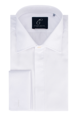 San Carlo white tuxedo shirt