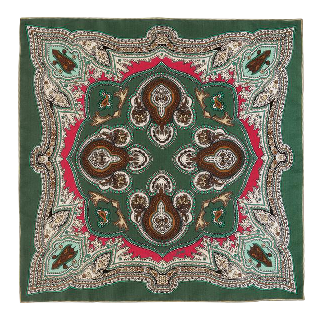 Serà Fine Silk Lipari silk pocket square
