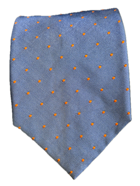 Flegrei three-fold silk tie