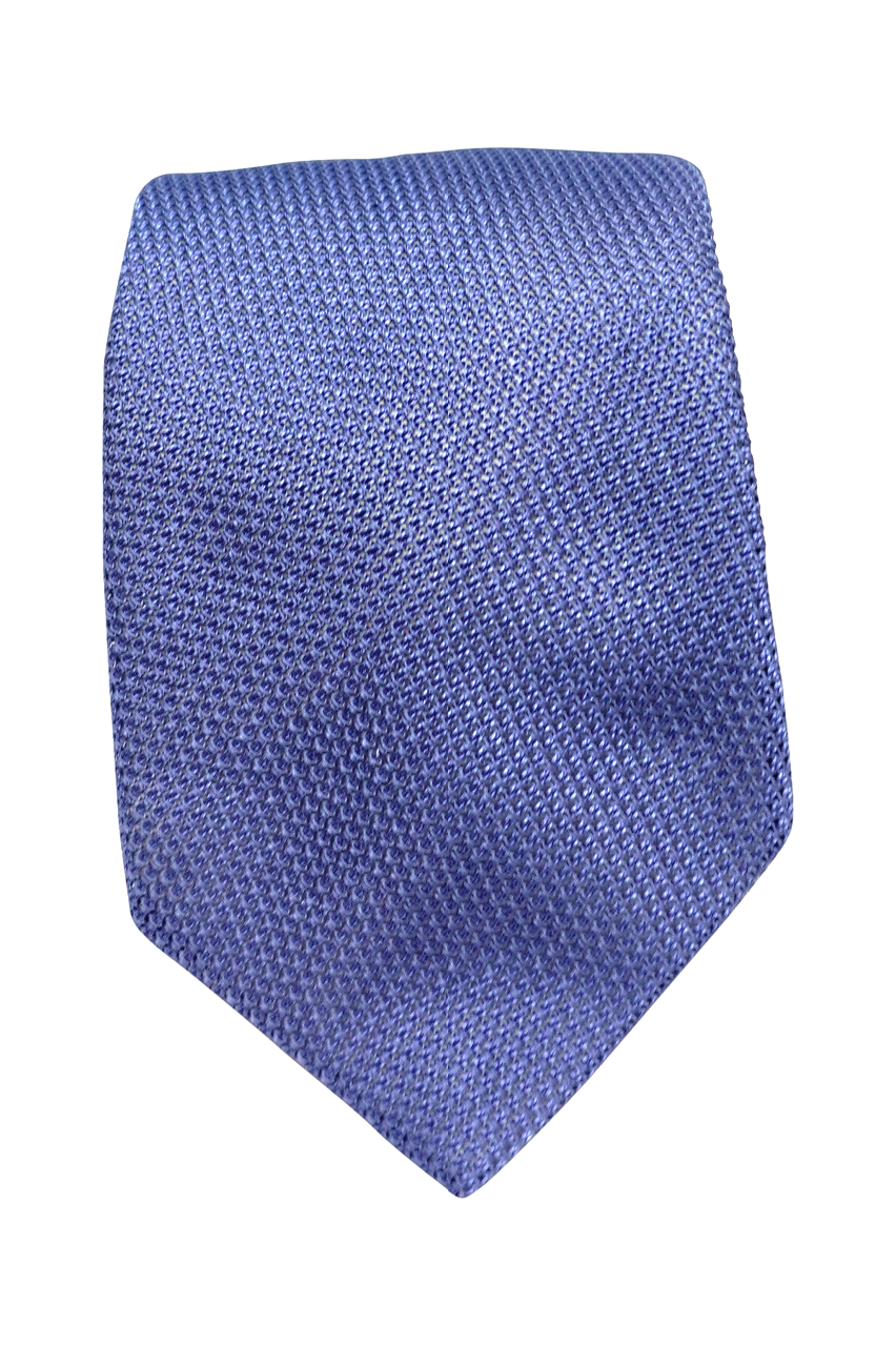 Fontanelle blue grenadine silk tie