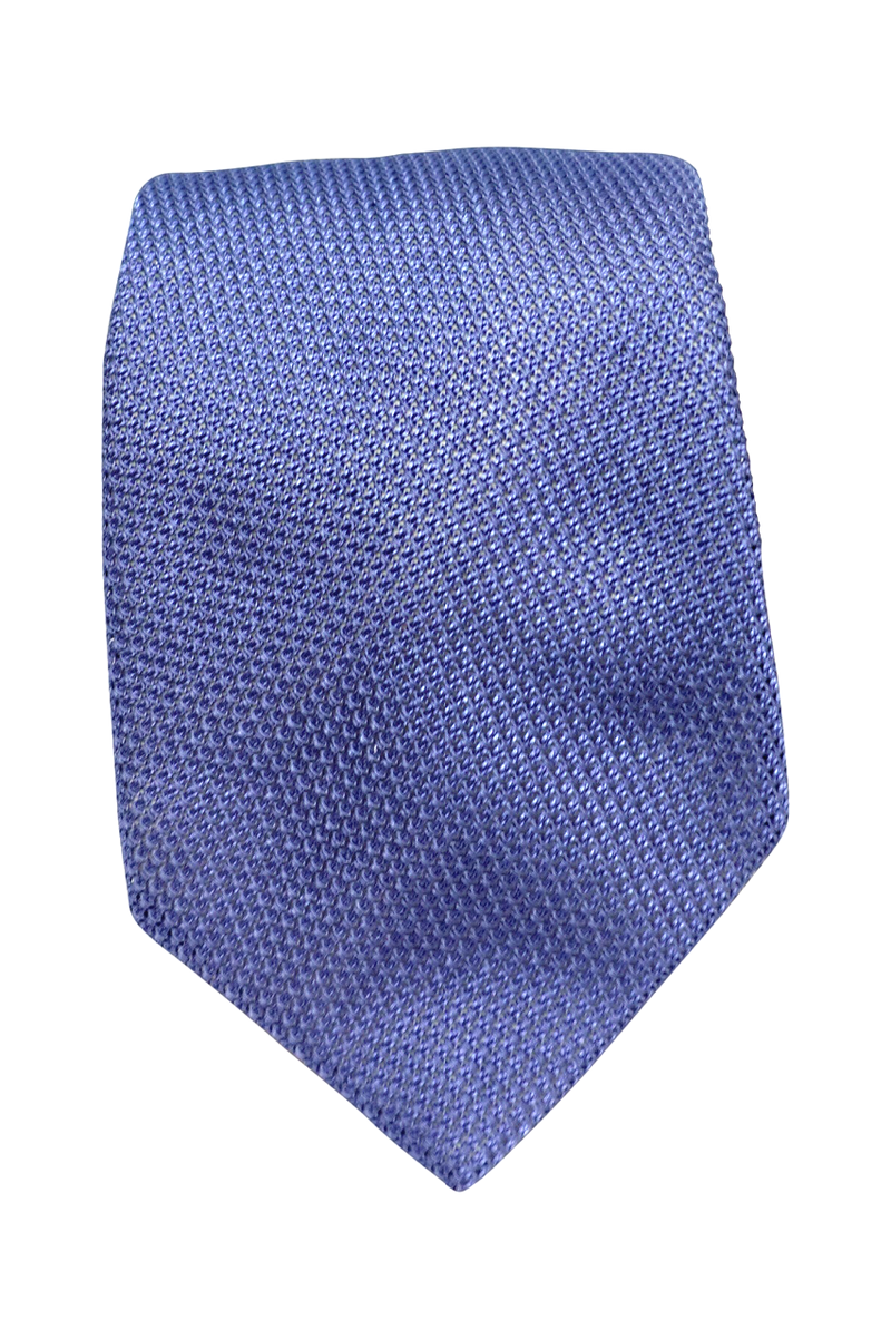 Fontanelle blue grenadine silk tie