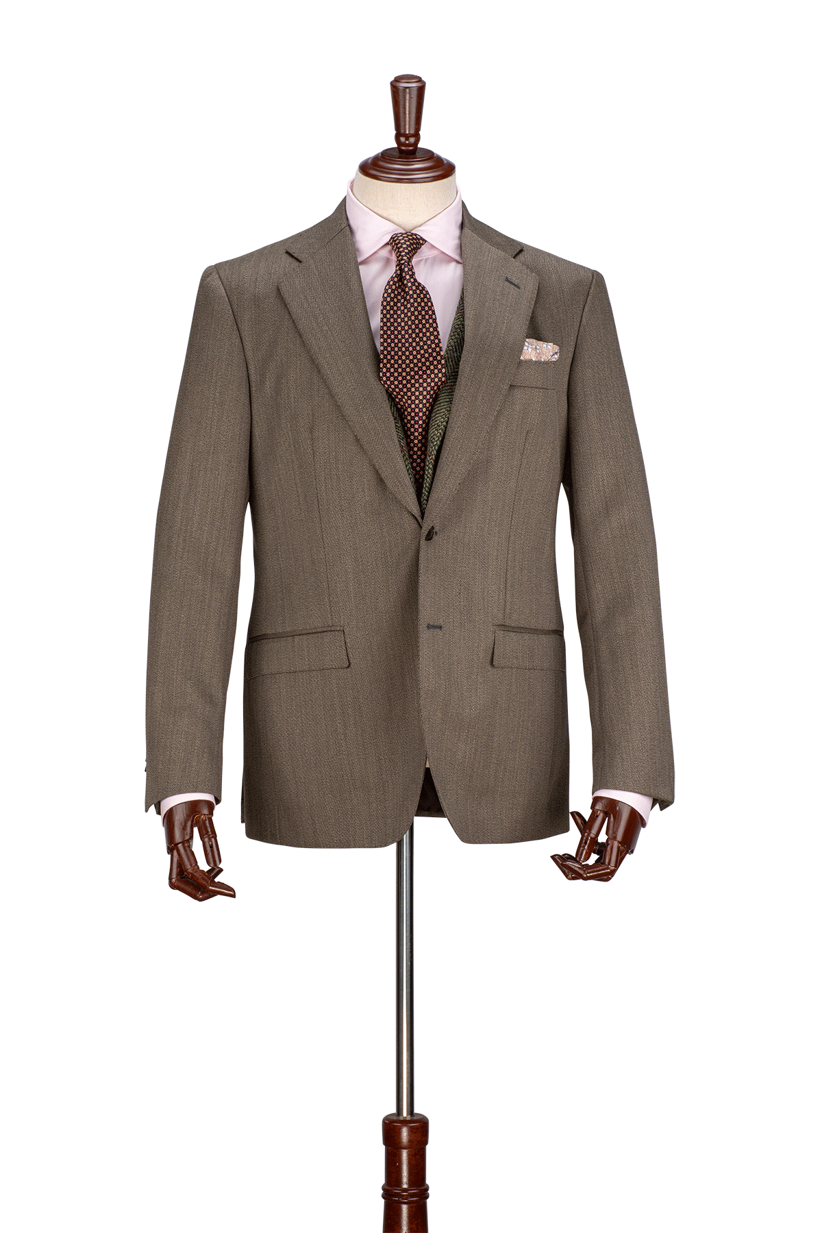 Felice Covert wool men’s suit