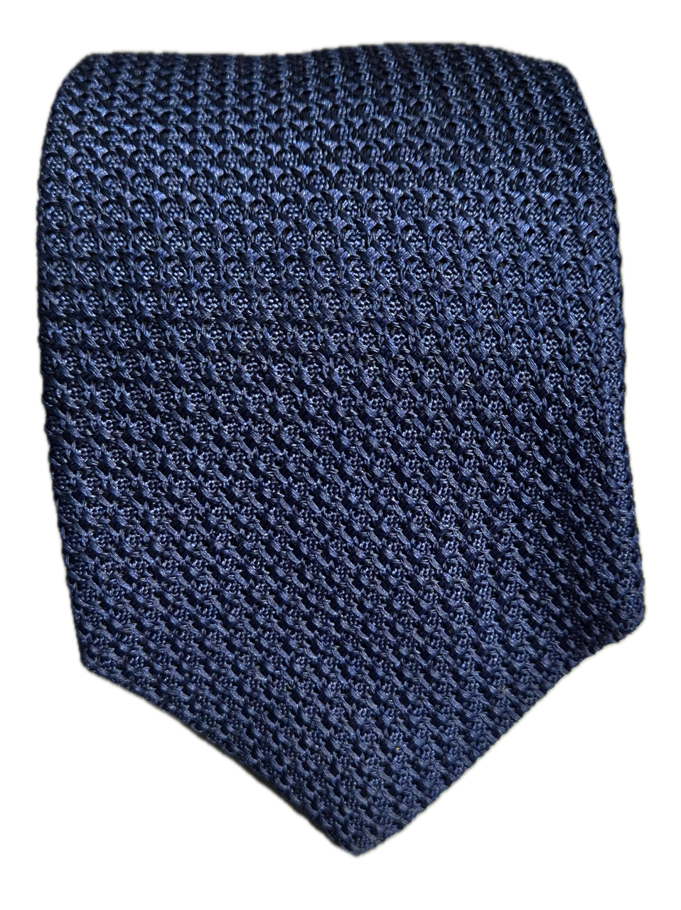 Fontanelle navy grenadine silk tie