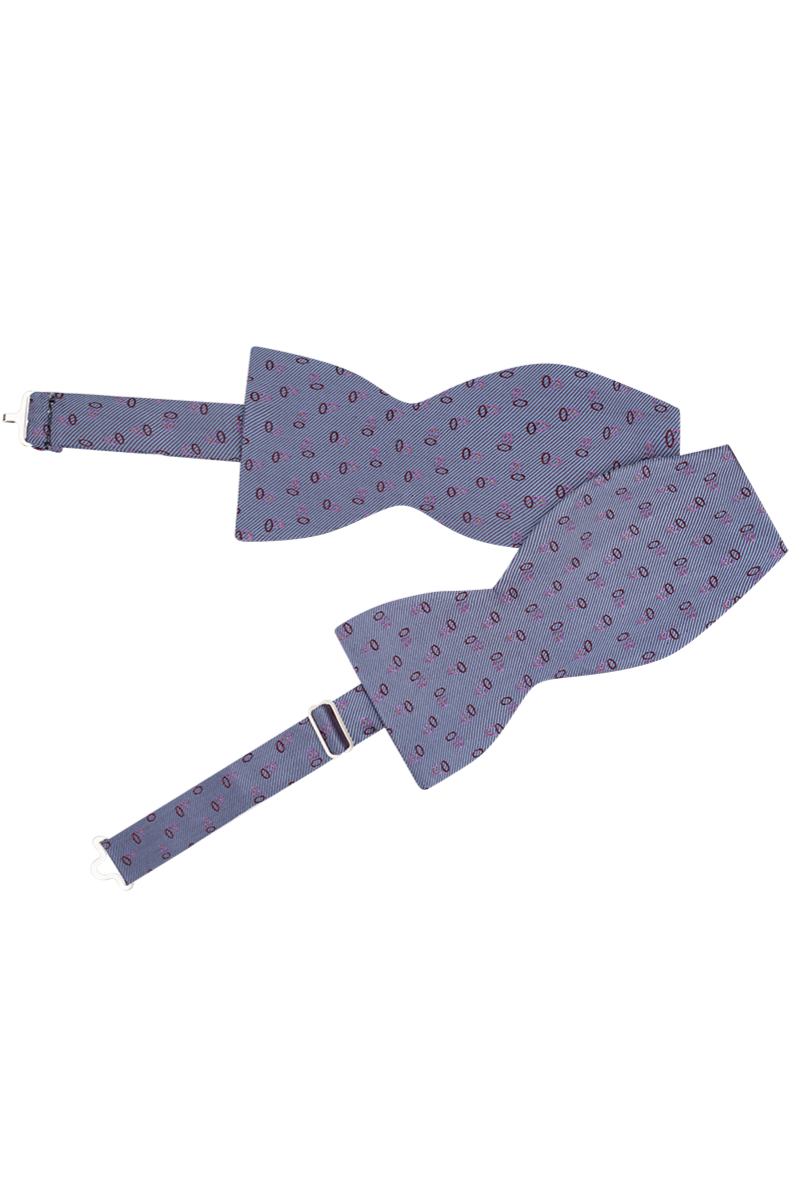 Cappella Lilac silk bow tie