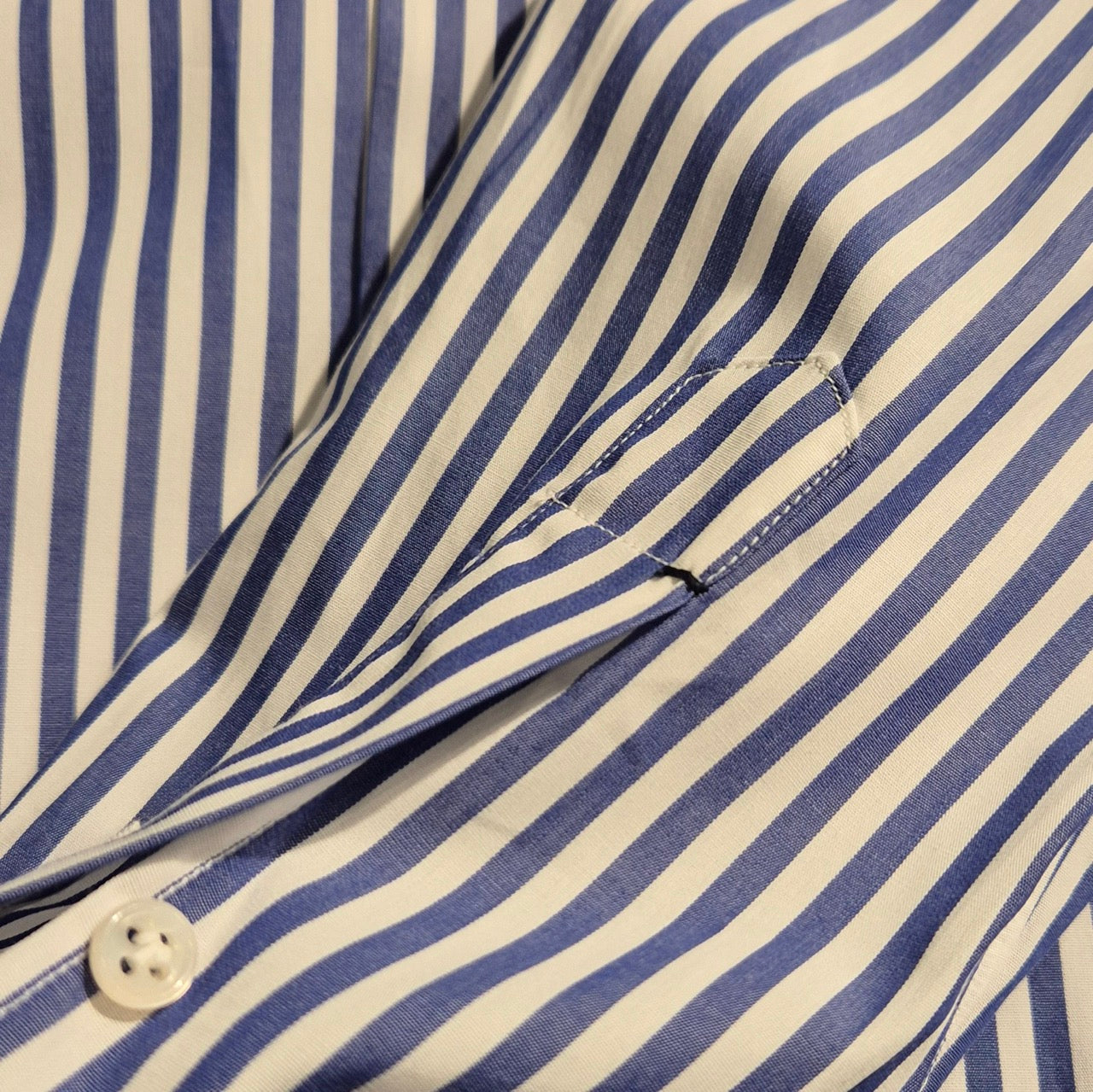 Murano striped men's shirt