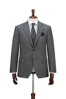 Scugnizzo Grey salt and pepper men’s suit
