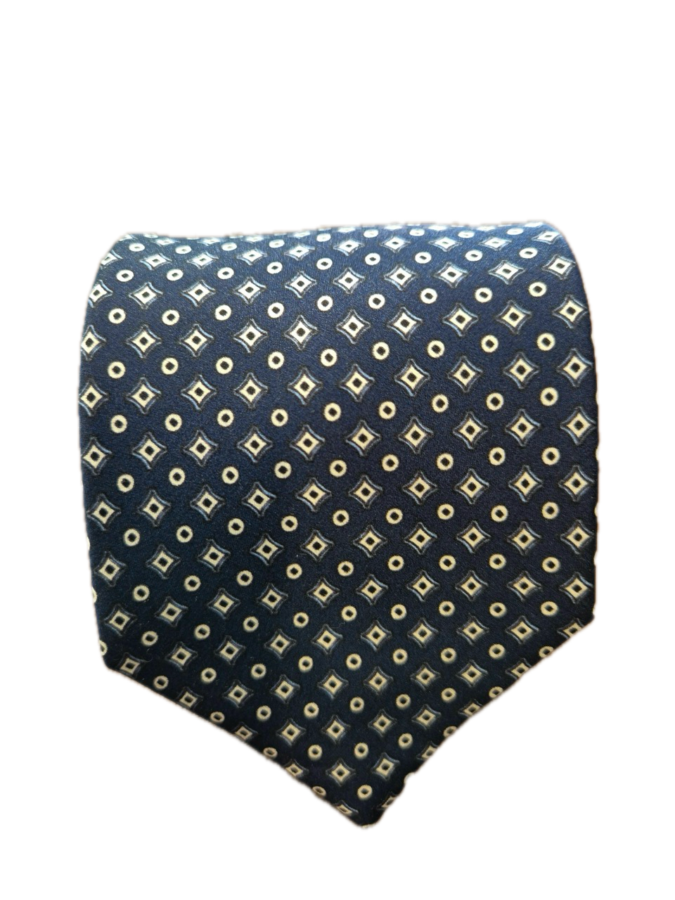 Risvolto Navy silk tie