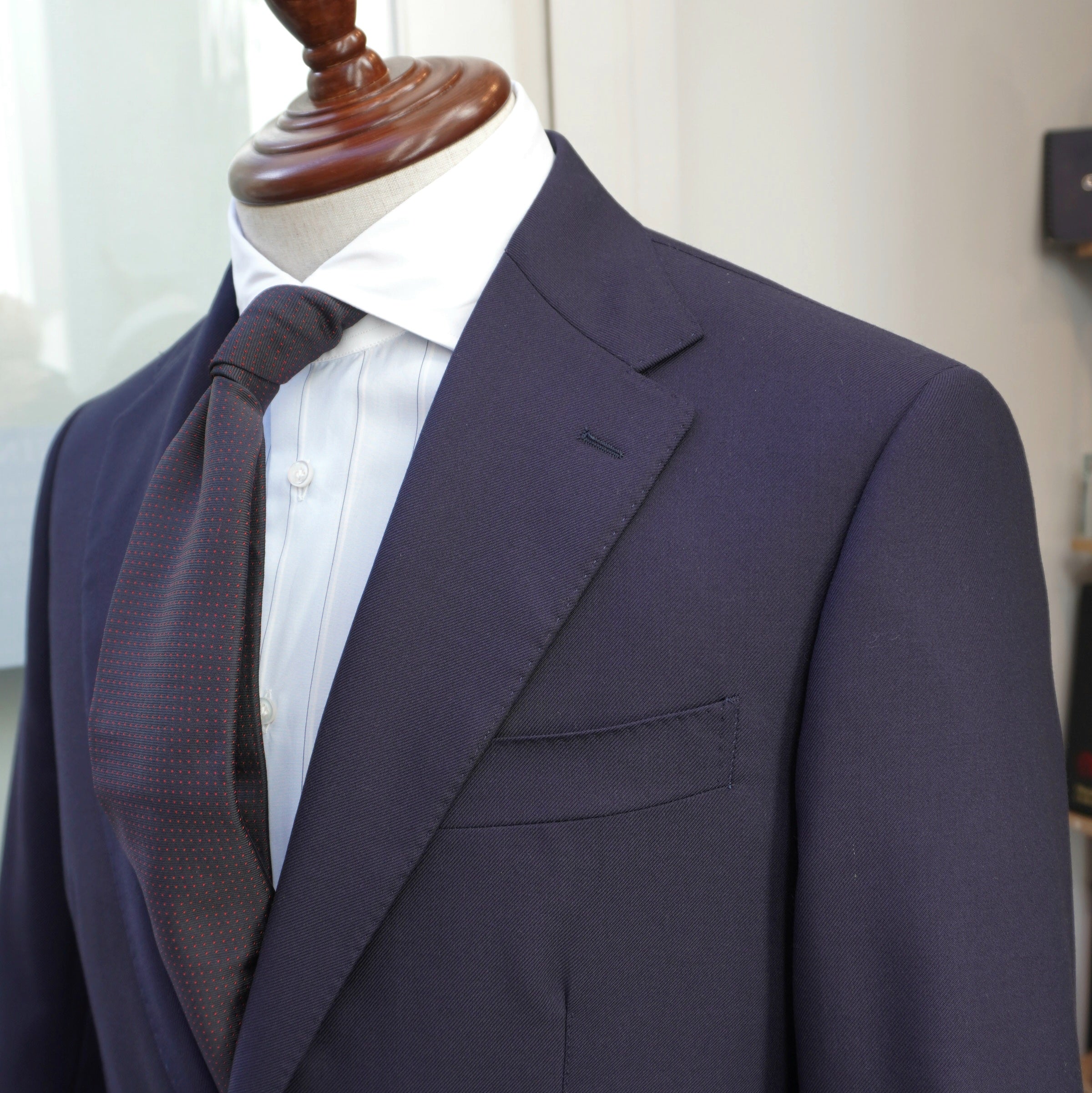 Caruso Navy men's suit