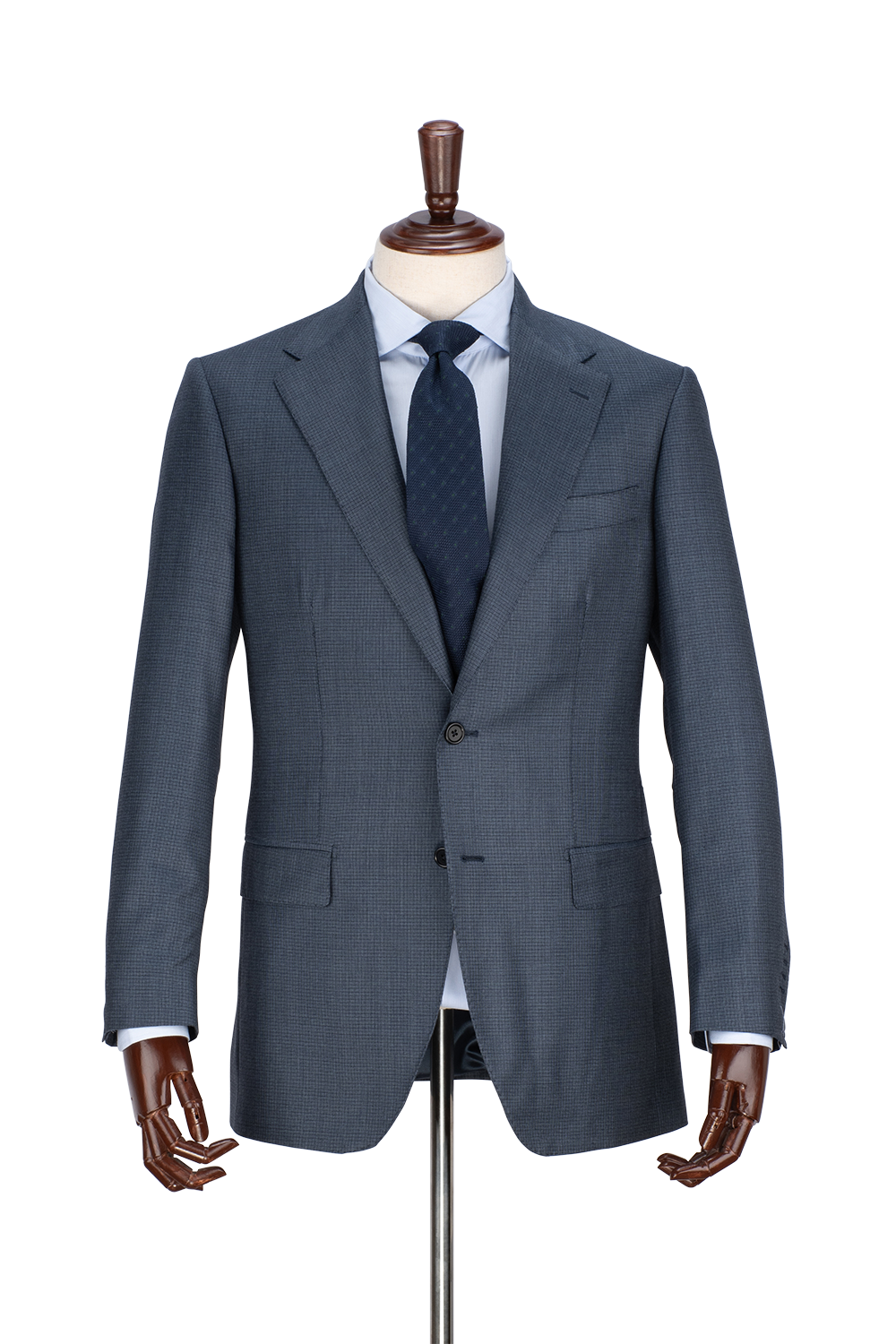 Biella E Zegna micro pattern men’s suit