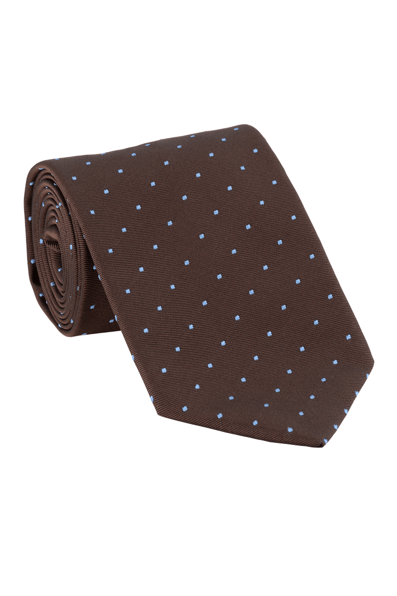 Neapolis three-fold silk tie