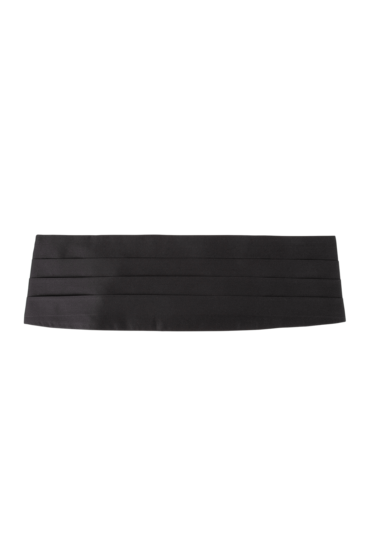 Etna black silk cummerbund