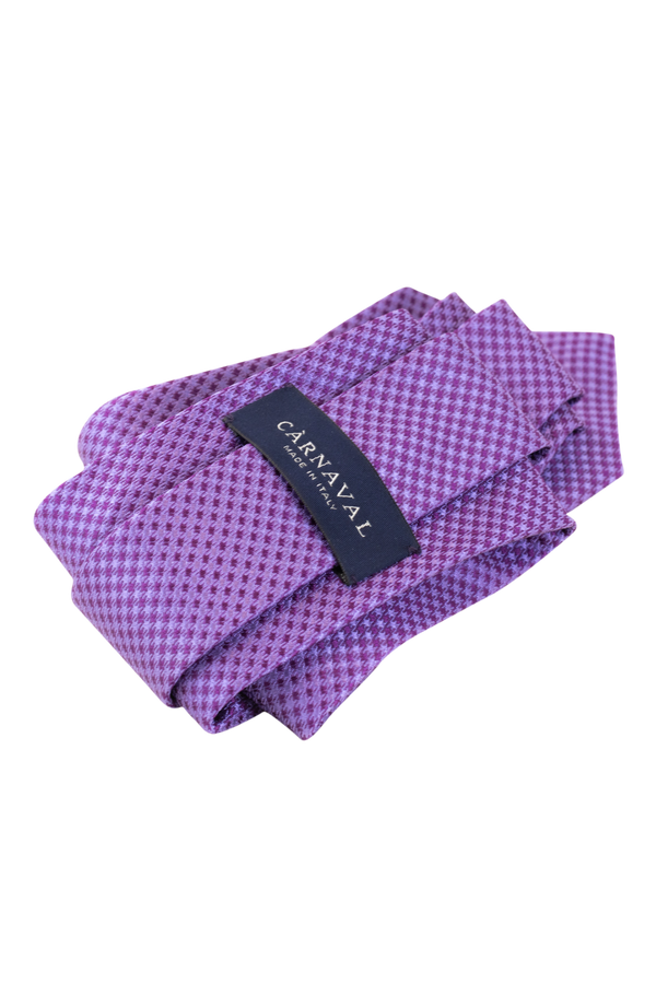 Ischia three-fold silk tie