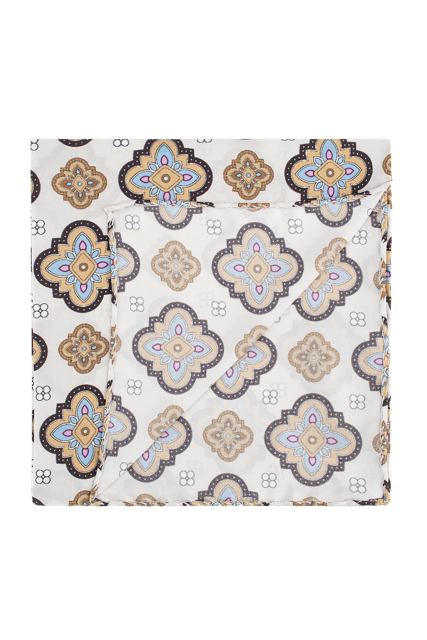 Venice silk pocket square