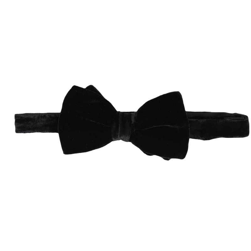 Italian velvet bow ties